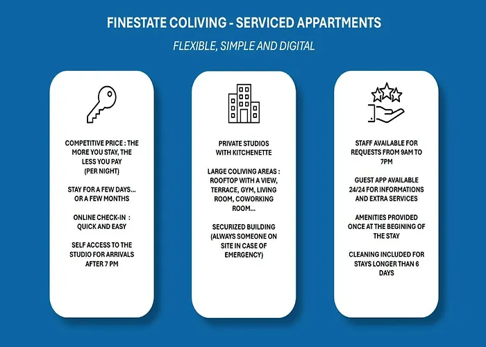 公寓式酒店 Finestate Coliving Champs-elysees